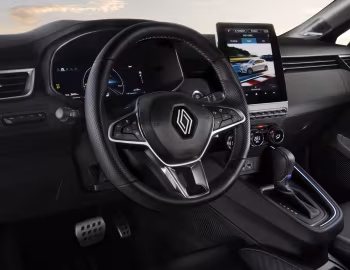 Interior Renault Clio E-Tech full hybid esprit Alpine [Worldwide] '2023–pr.