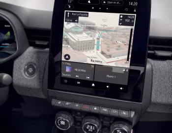 Interior Renault Clio E-Tech full hybid esprit Alpine [Worldwide] '2023–pr.