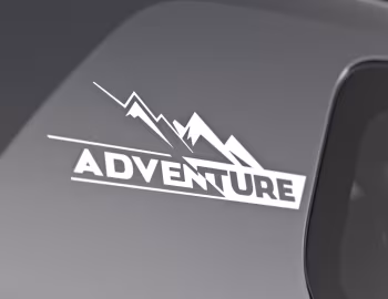 Логотип Renault Duster "Adventure" [CIS] '2019