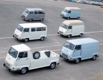 Renault Estafette 1000 R2137 plateau bâché, Renault Estafette R2136 Alouette, Renault Estafette R2136 Microcar Luxe, Renault Estafette 800 R2136 fourgon surélevé, Renault Estafette 800 R2136 fourgon, Renault Estafette 1000 R2137 fourgon surélevé