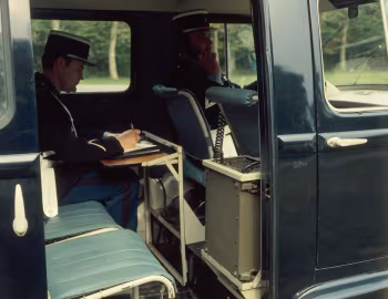 Interior Renault Estafette 800 R2133 Alouette Gendarmerie '1962–68