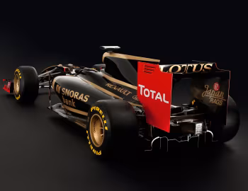 Renault R30 with a '2011 livery '12.2010