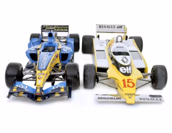 Renault R25 '2005 & RS10 '1979