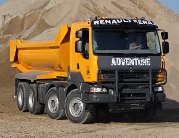 Renault Kerax XTREM 520 DXi 8×4 Parablocs Compas Tipper '2011–13
