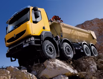 Renault Kerax 450 DXi 8×4 tipper '2006–14