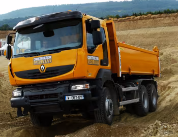 Renault Kerax 460 DXi 6×4 with Marrel tipper body '2008–14