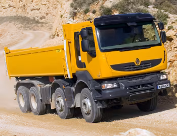 Renault Kerax 460 DXi 8×4 with Marrel tipper body '2008–14