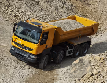 Renault Kerax XTREM 520 DXi 8×4 Parablocs Compas Tipper '2011–13