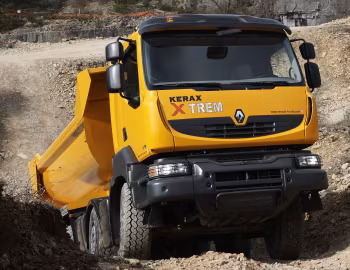 Renault Kerax XTREM 520 DXi 8×4 Parablocs Compas Tipper '2011–13