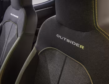 Interior Renault Kwid Outsider [Latam] '2022–pr.