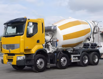 Renault Premium Lander 430 8×4 with CIFA mixer body '2006–13