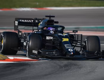 Renault R.S.20 with a special test livery '02.2020