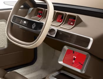 Front Panel Renault R17 electric restomod x Ora Ïto '09.2024
