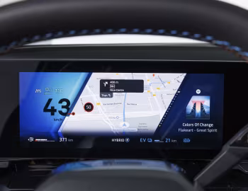 Dashboard Renault Rafale E-Tech full hybrid esprit Alpine [Worldwide] '2023–pr.