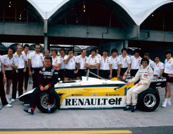 Renault RE30B, Alain Prost, René Arnoux