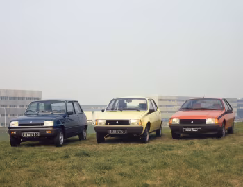 Renault Fuego GTS, Renault 14 TS, Renault 5 GTL