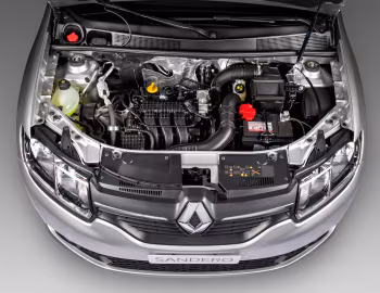 Under The Hood Renault Sandero Authentique [Brazil] '2014–19