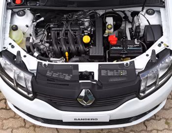 Under The Hood Renault Sandero Authentique [Brazil] '2014–19