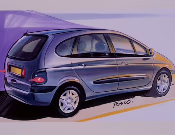 Скетч Renault Megane Scenic '1995
