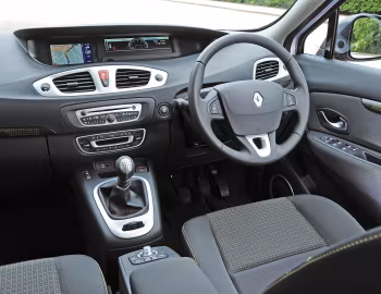 内饰 Renault Scénic [UK-spec] (JZ) '2009–01.2012