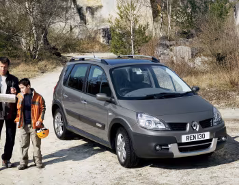 Renault Scénic Conquest [UK-spec] (JM) '2007–09