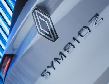 Logo Renault Symbioz E-Tech full hybrid esprit Alpine [Worldwide] '2024–pr.
