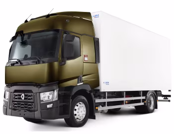 Renault T 430 4×2 rigid Sleeper cab with Labbé by Gruau body '2013–н.в.