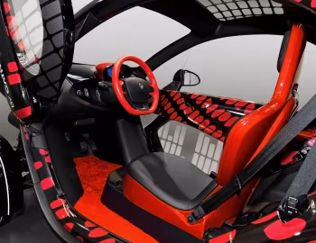 Interior Renault Twizy Z.E. by Cathy & David Guetta '2012