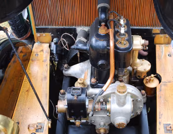Under The Hood Renault Type AX Tourer '1912