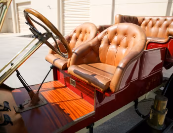 Interior 1915 REO Speed Wagon Special