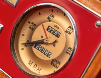 Tableau de bord Riley RMD Convertible '1949–51