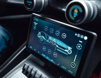 Интерьер Rimac Nevera '2021–н.в.