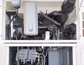 Sob o capô RM-Terex EK14 '2014–20