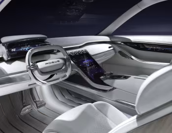 Интерьер Roewe Vision-E '04.2017