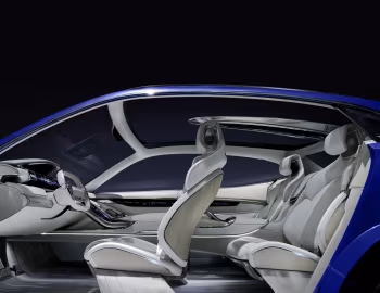 Интерьер Roewe Vision-E '04.2017
