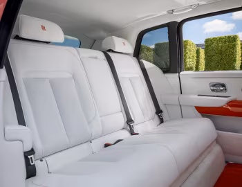 Interior Rolls-Royce Cullinan "Fux Orange" '08.2019