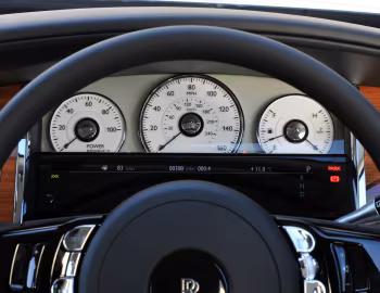 Комбінація приладів 2010–14 Rolls-Royce Ghost [North America] '2009–14