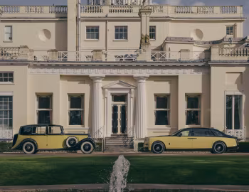 Rolls-Royce Phantom EWB "Goldfinger", Rolls-Royce Phantom III Sedanca de Ville by Barker