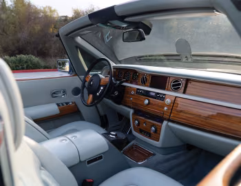 Интерьер 2008–12 Rolls-Royce Phantom Drophead Coupe [US-spec] '2007–12