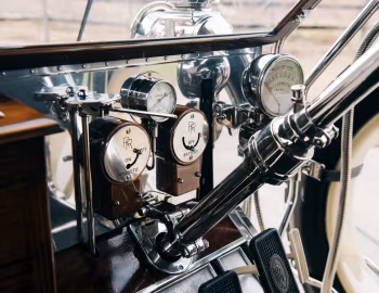 仪表台 Rolls-Royce Silver Ghost 40/50 HP Barker Roi-des-Belges "The Silver Fairy" (970) '1909