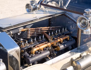 Under The Hood Rolls-Royce Silver Ghost 40/50 HP Barker Roi-des-Belges "The Silver Fairy" (970) '1909