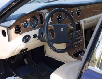 中控台 1999–2002 Rolls-Royce Silver Seraph [North America] '1998–2002