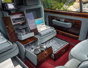 Intérieur Rolls-Royce Silver Spirit Emperor State Landaulet by Hooper (KCH26441) '1991