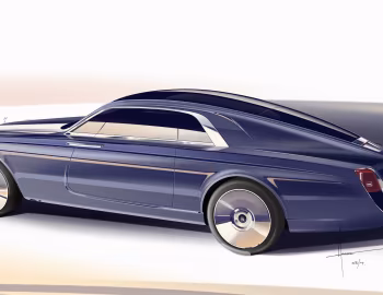 Эскиз Rolls-Royce Sweptail '05.2017