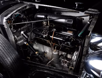 Пад капотам Rolls-Royce Wraith Limousine '1938