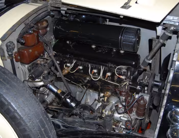 Sob o capô Rolls-Royce 25/30 HP Tickford All Weather Saloon by Salmons & Sons '1937