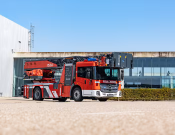 Mercedes-Benz Econic 1830 L Drehleiter mit Korb Rosenbauer DLA(K) 23/12 Modell L32A-XS 3.0 '2018–22