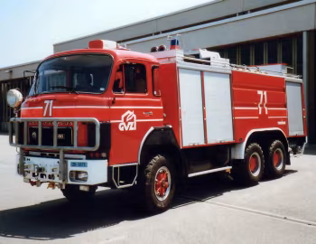 Saurer D330 GVZ 6×4 Tanklöschfahrzeug Rosenbauer TLF-F '1976–82