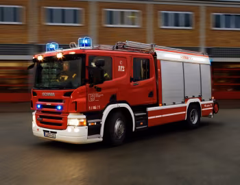 Scania P270 4×2 CP31 Rosenbauer AT HLF 20/16 [Germany] '2008