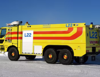 Sisu E18 T 6×6 Lentokenttäpaloauto Rosenbauer-Conlog '2005